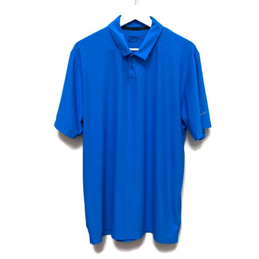 Nike Golf Tour Performance Dri-Fit Polo Blue